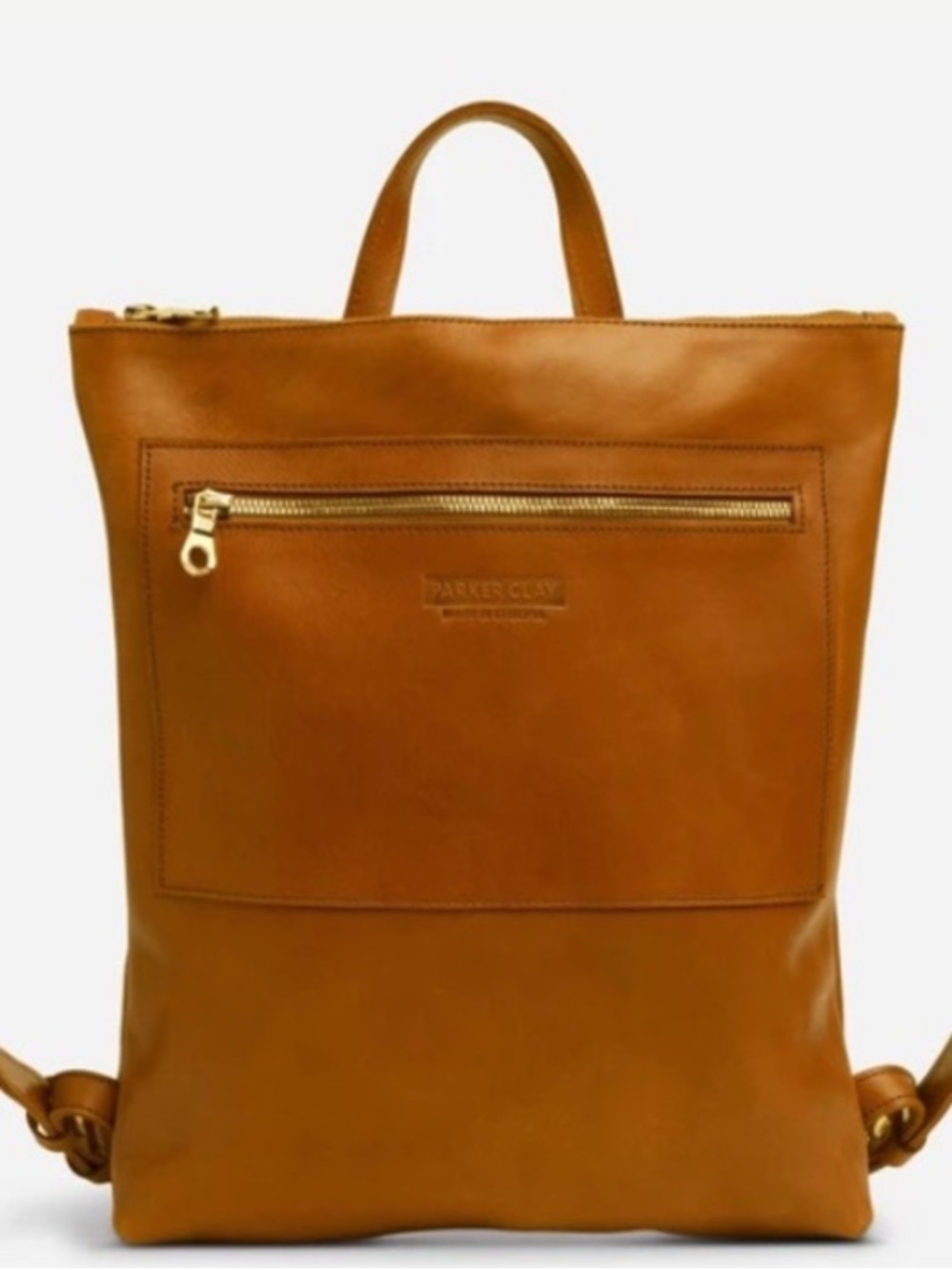 Parker Clay Backpack Miramar Tan Leather